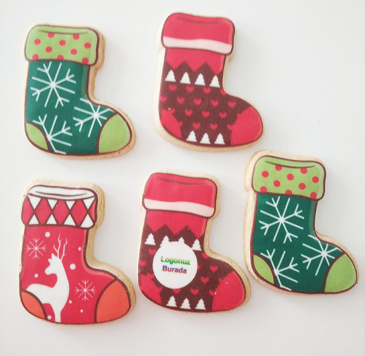 yeni yıl çorap kurabiyesi